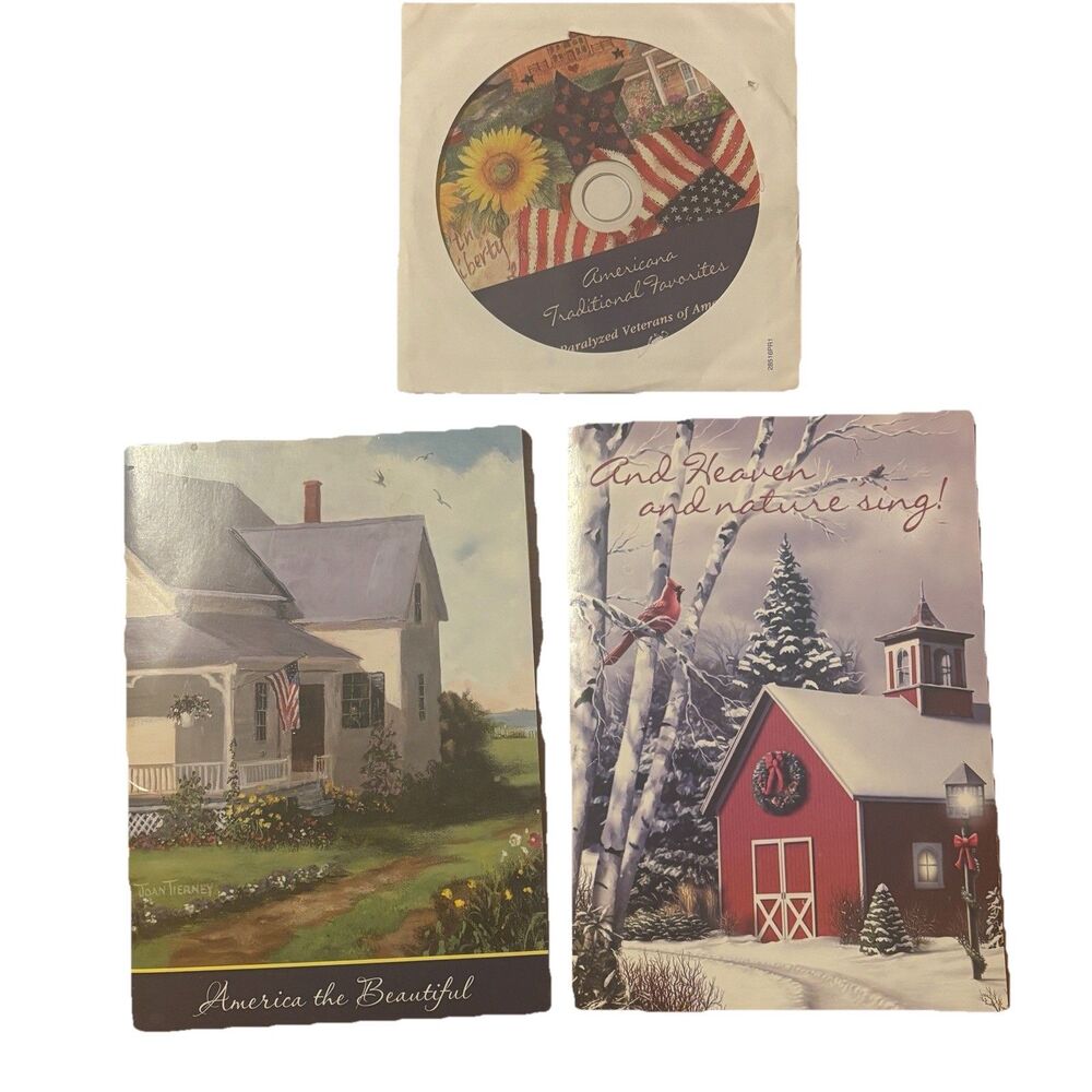 VFW PVA CD LOT Patriotic Christmas Americana Favorites Holiday Music Veteran